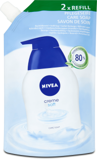 Nivea tekuté mýdlo Creme Soft 500 ml náplň