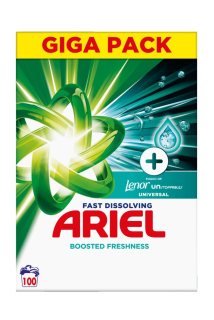 Ariel prací prášek 100 dávek Touch of Lenor Universal 5,5 kg