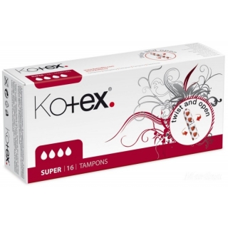 Kotex tampony 16 ks Super