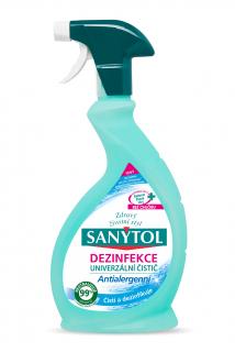 Sanytol univerzální čistič 500 ml Dezinfekce - Antialergenní