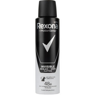 Rexona Men deodorant antiperspirant 150 ml Invisible Black + White