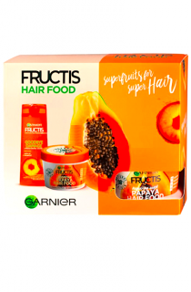 Garnier dárková kazeta Hair Food Superfruits (šampon 250ml+maska na vlasy 390ml)