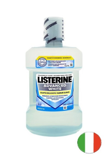 Listerine ústní voda 1000 ml Advanced White Zero Alcohol