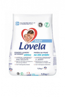 Lovela prací prášek 13 dávek na bílé prádlo 1,3 kg