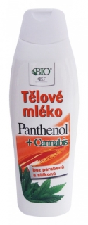 Bione Cosmetics Cannabis + Panthenol mléko tělové 500 ml