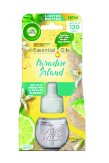 Air Wick Electric náplň 19 ml Essential Oils Paradise Island Bergamot & Orange