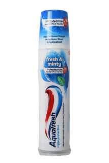 Aquafresh zubní pasta v dávkovači 100 ml Fresh & Minty