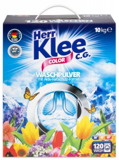 Klee prací prášek 120 dávek Color 10 kg