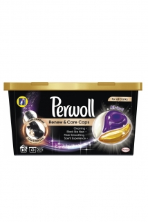Perwoll kapsle 10 ks Renew & Care Caps Black