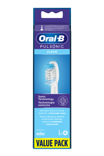 Oral-B náhradní hlavice 4 ks Pulsonic Clean