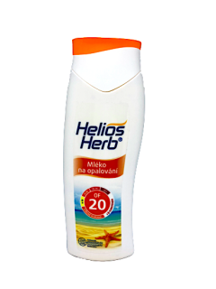 Helios Herb Mléko na opalování SPF20 (200 ml)