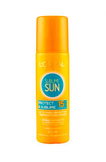 L'Oréal Sun sprej na opalování SPF15 200 ml Sublime Sun Protect & Sublime