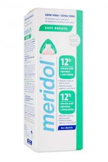 Meridol ústní voda Safe Breath proti zápachu z ústní dutiny 400 ml