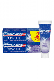 Blend-a-Med zubní pasta 2 x 75 ml 3D White Classic Fresh