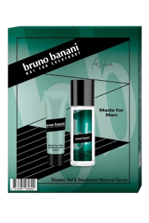 Bruno Banani dárková kazeta Made for Men (DNS 75 ml + sprchový gel 50 ml)