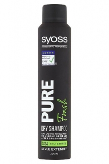 Syoss suchý šampon 200 ml Pure Fresh