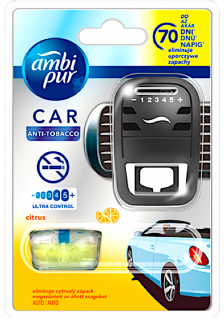 Ambi Pur Car osvěžovač vzduchu do auta 7 ml Antitabák