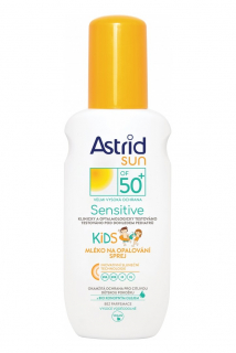 Astrid SUN Kids mléko na opalování ve spreji 150 ml SPF50+ Sensitive