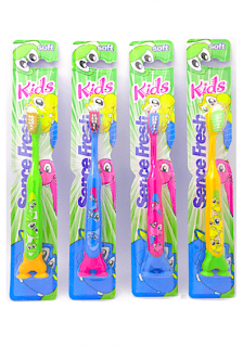 Sence Fresh dětský zubní kartáček 1 ks  Kids Soft měkký 3+
