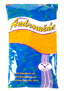 Relaxa Androméda koupelová sůl 1 kg Mandarinka