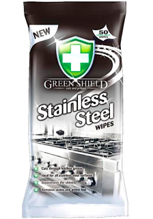 Green Shield čistící ubrousky na povrchy z nerezové oceli 70 ks Stainless Steel