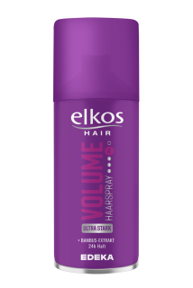 Elkos Hair lak na vlasy do kabelky 100 ml Volume 4
