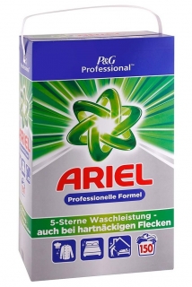 Ariel prací prášek 150 dávek Professional Universal 9,75 kg 