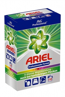 Ariel prací prášek 110 dávek Professional Color 7,15 kg