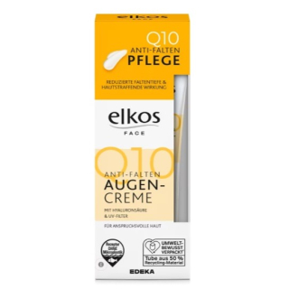 Elkos Face oční krém proti vráskám s koenzymem Q10 15 ml