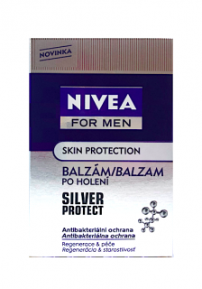 Nivea Men balzám po holení 100 ml Silver Protect