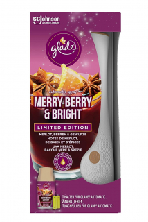 Glade Automatic spray komplet 269 ml Merry Berry & Bright