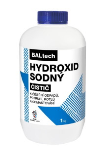 BALtech hydroxid sodný čistič potrubí a odpadů 1 kg
