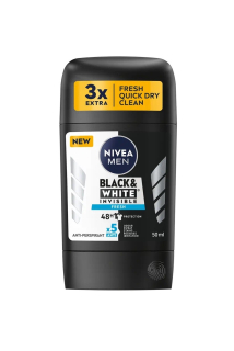 Nivea Men antiperspirant stick 50 ml Black & White Invisible Fresh