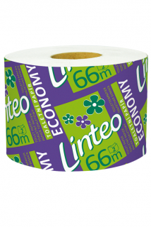 Linteo toaletní papír Economy 66 m 1 ks 2-vrstvý