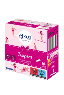 Elkos Women tampony 64 ks Mini