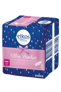 Elkos Women vložky 14 ks Ultra Super +