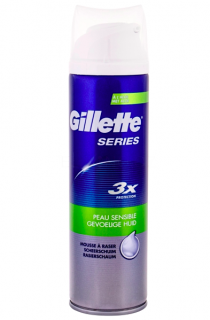 Gillette pěna na holení 250 ml Series Sensitive