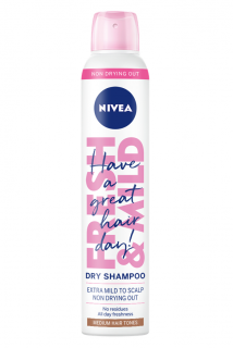 Nivea suchý šampon 200 ml pro světlejší vlasy