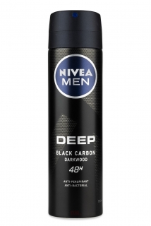 Nivea Men deodorant anti-perspirant 150 ml Deep Black Carbon Darkwood