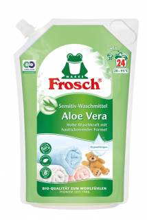 Frosch gel 24 pracích dávek Sensitive s Aloe Vera 1,8 l