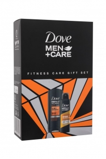 Dove Men+Care dárková kazeta Fitness Care (sprchový gel 250ml + deospray 150ml)