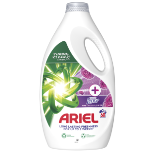 Ariel gel 60 pracích dávek Touch of Lenor Amethyst Flower 3 l
