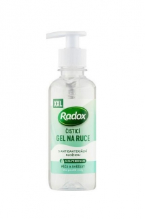 Radox čistící gel na ruce 250 ml XXL s antibakteriální přísadou