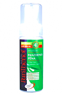 Sun Vital Panthenol 4% zklidňující pěna po opalování 150 ml Aloe Vera a čajem