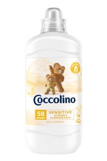 Coccolino aviváž 58 dávek Sensitive Almond & Cashmere Balm 1,45 l 