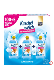 Kuschelweich prací gel 105 (3x35) dávek Sommerwind 3x1,925 l