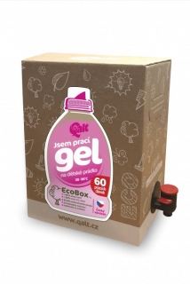 Qalt gel 60 pracích dávek na dětské prádlo EcoBox 3 l