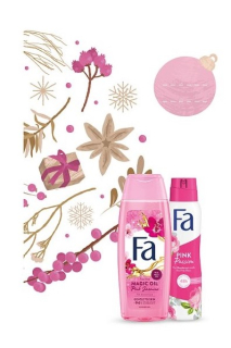 Fa dárková kazeta (sprchový gel 250 ml Magic Oil + deospray 150 ml Pink Passion)