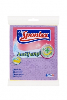 Spontex houbové utěrky 3 ks Antifungi