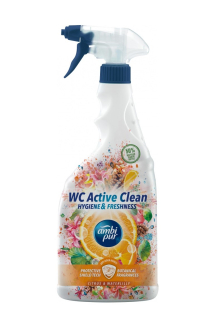 Ambi Pur WC Active Clean sprej 750 ml Citrus & Waterlilly